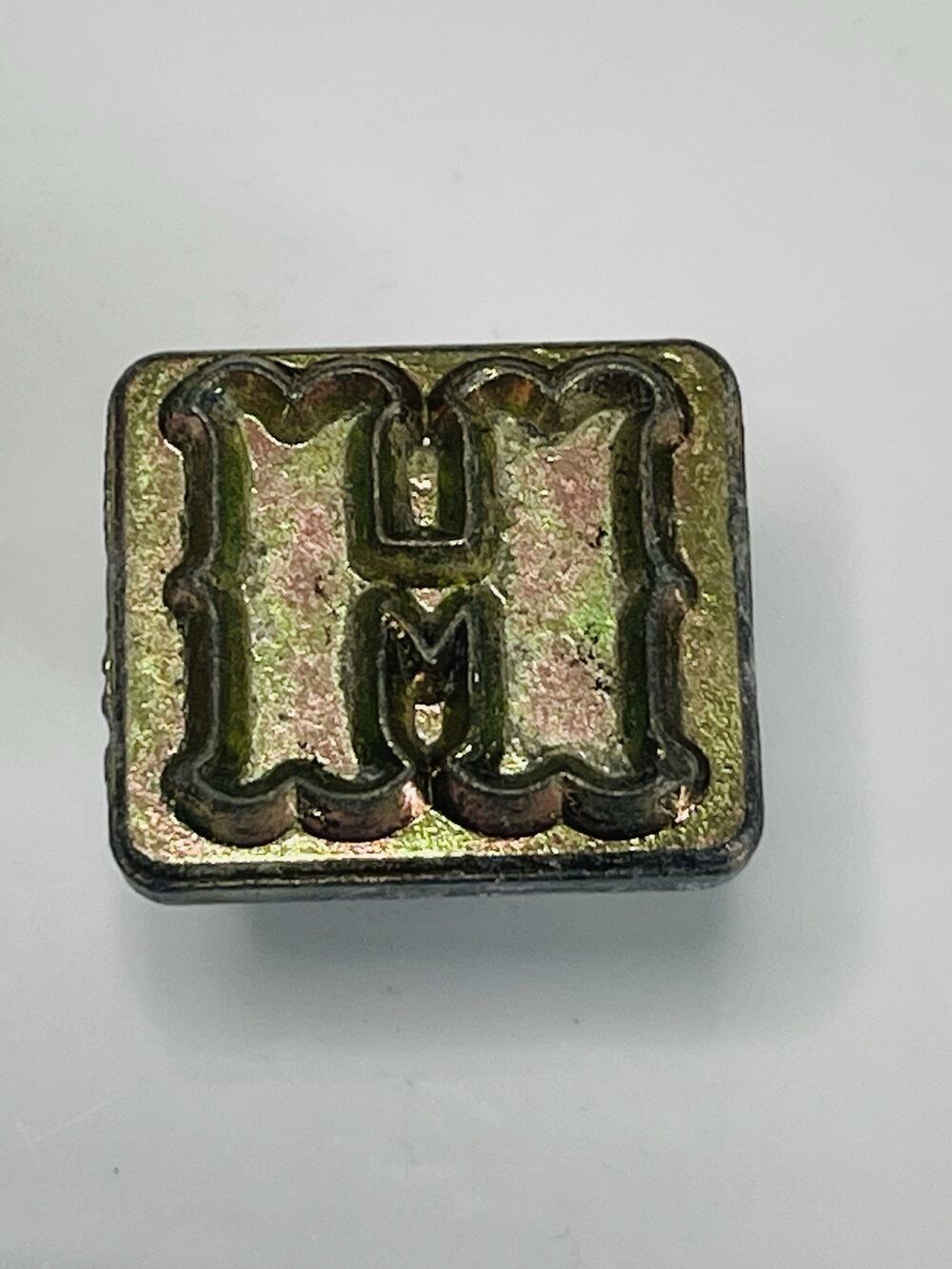 Leather Stamp H Tandy Craftool Alphabet Single Replacement Letter Size 1 Inch